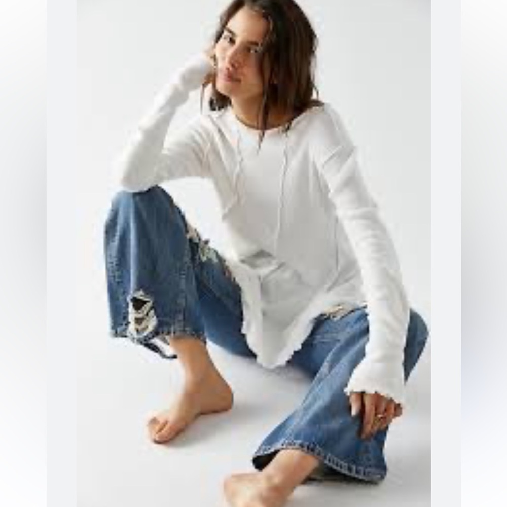 NWOT Free People Full Swing Tunic Top - Picture 4 of 15